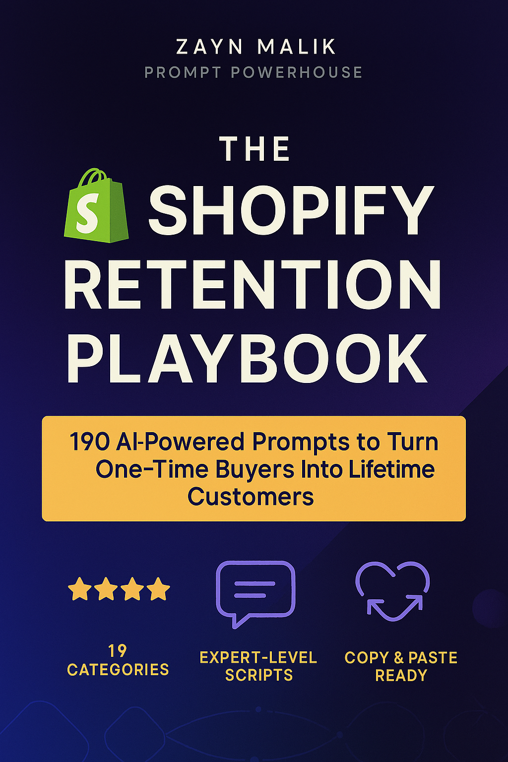 The Shopify Retention Playbook cover